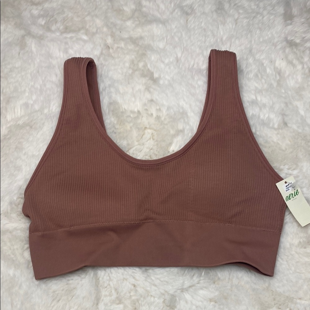 Aerie real good sports bra size large